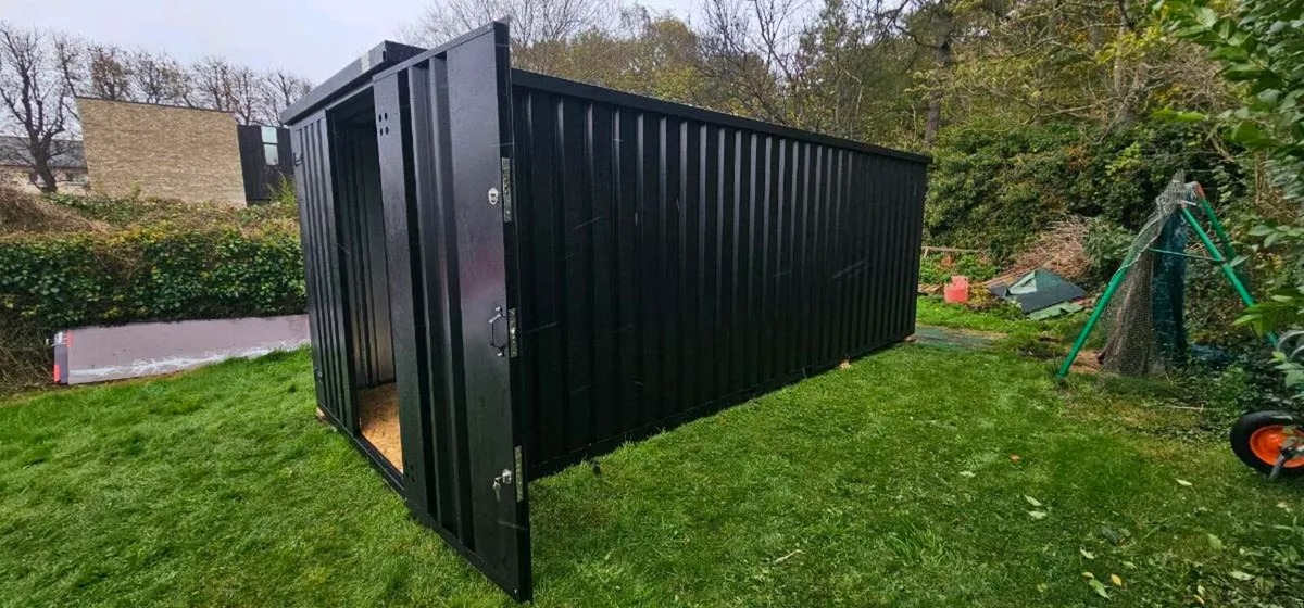 7x20 ft Cube storage flatpack storage units - Image 2