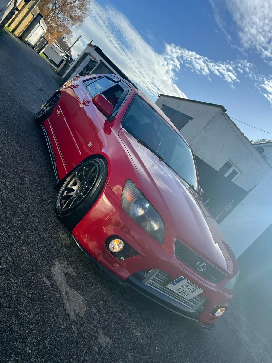 Lexus is200 genuine red sport ( blew up ) - Image 1