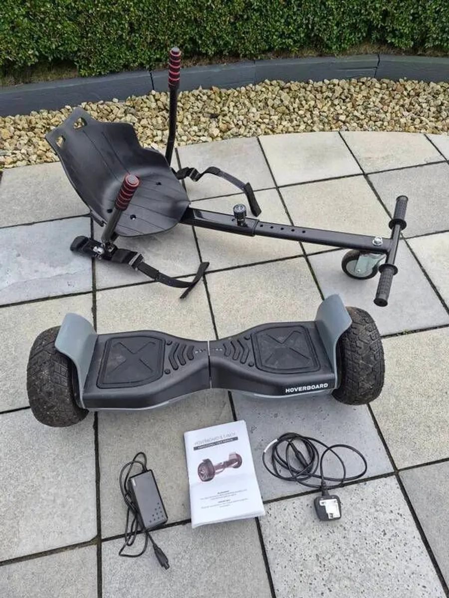 Hooverboard with Kart Accessory Kit - Image 2
