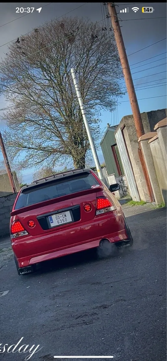 Lexus is200 genuine red sport ( blew up ) - Image 4