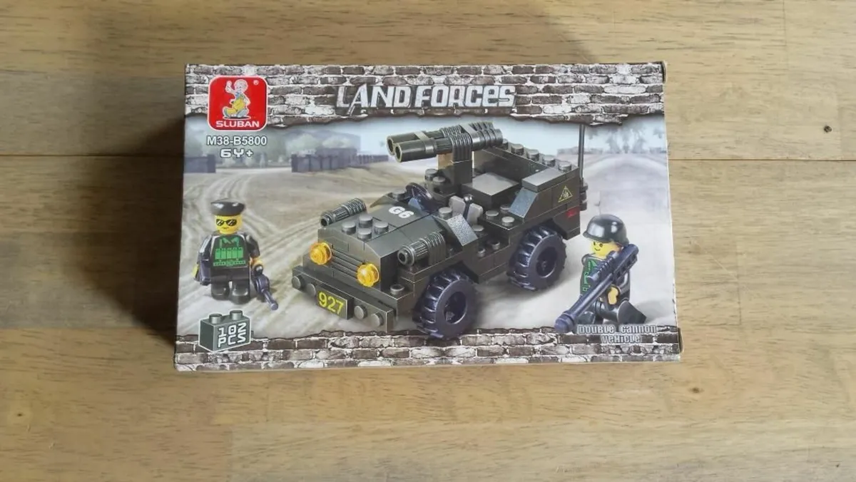 New: Military themed block sets x 3 - Image 2