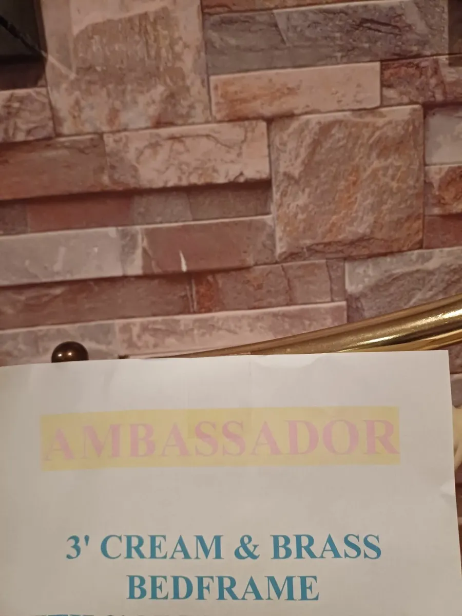 Stunning Metal Single Bed Frame - Image 2