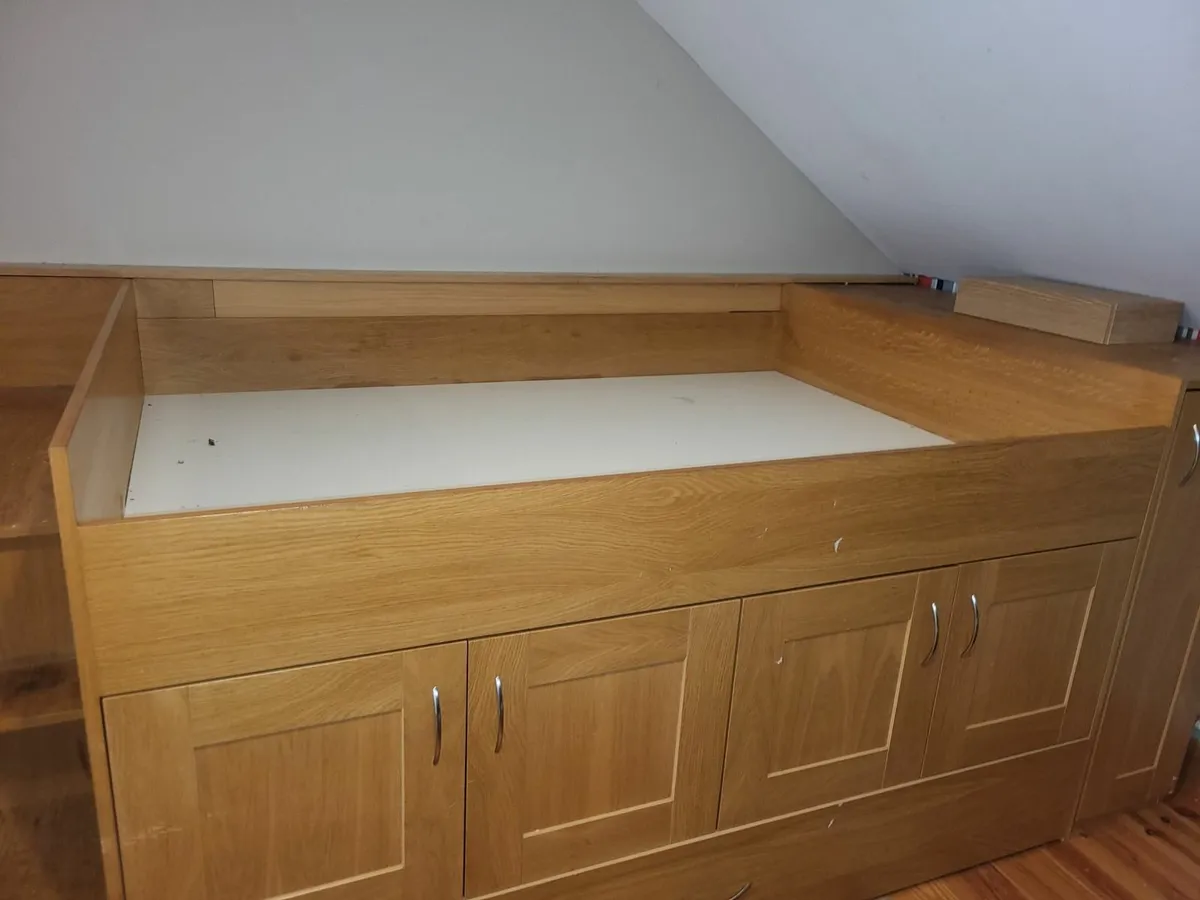 Childrens raised bed for sale, good condition - Image 1