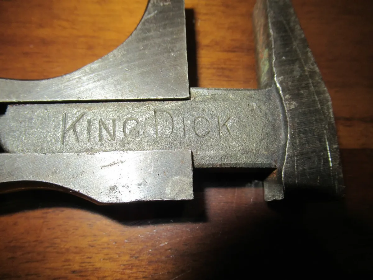 antique vintage KING DICK tools car garage cave - Image 4