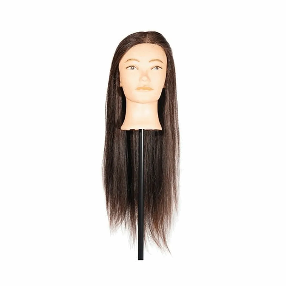 18″ Hairdressing Training Head Real Human Hair