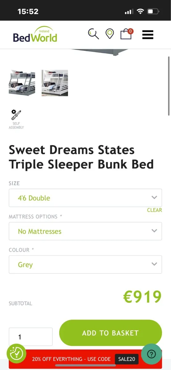 Triple bunk bed - Image 3