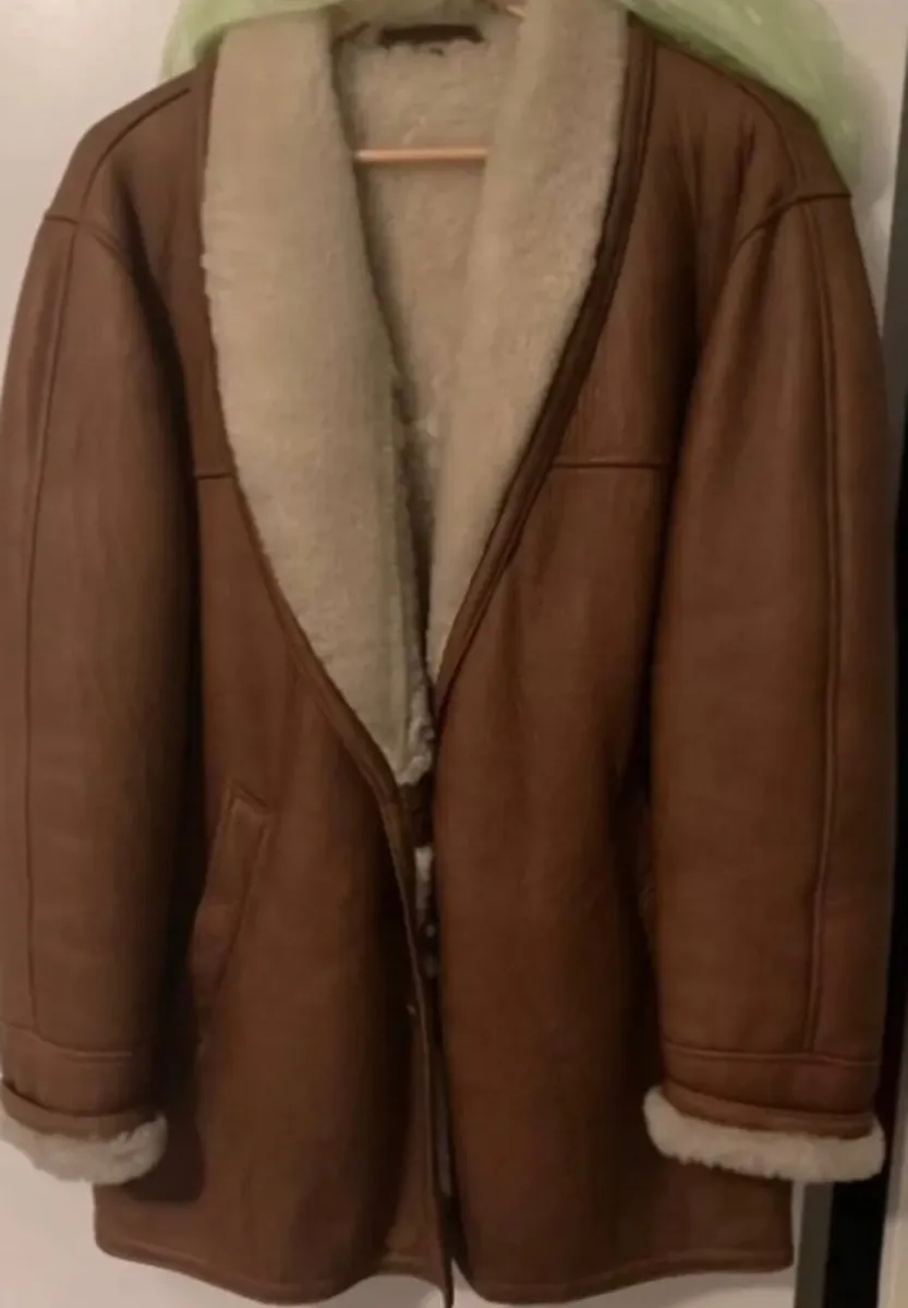 Sheepskin coat