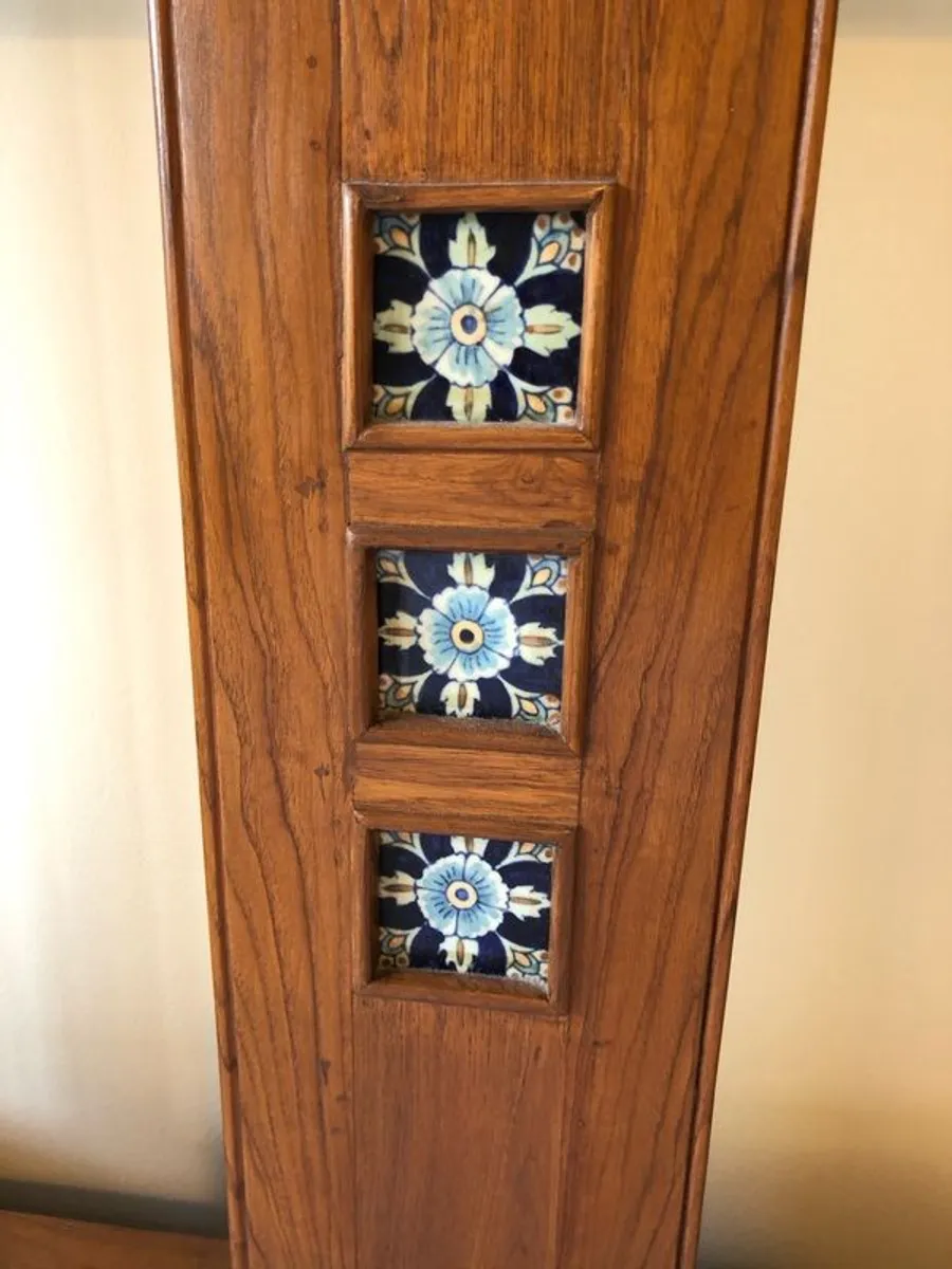 Teak Wooden Bed - Image 4