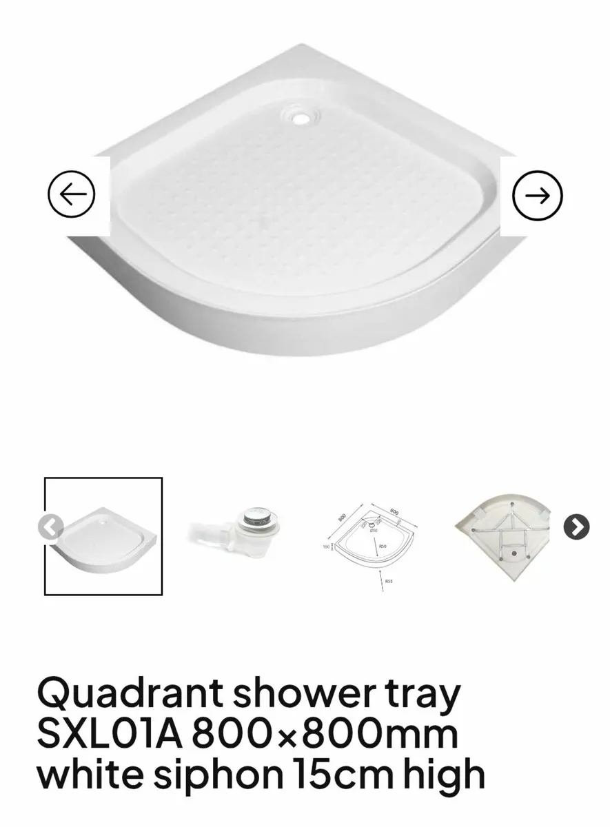 Shower tray