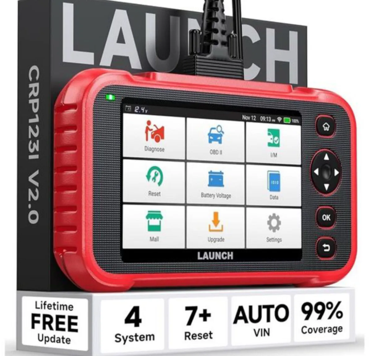 Launch 123x car /van diagnostics tool NEW - Image 1
