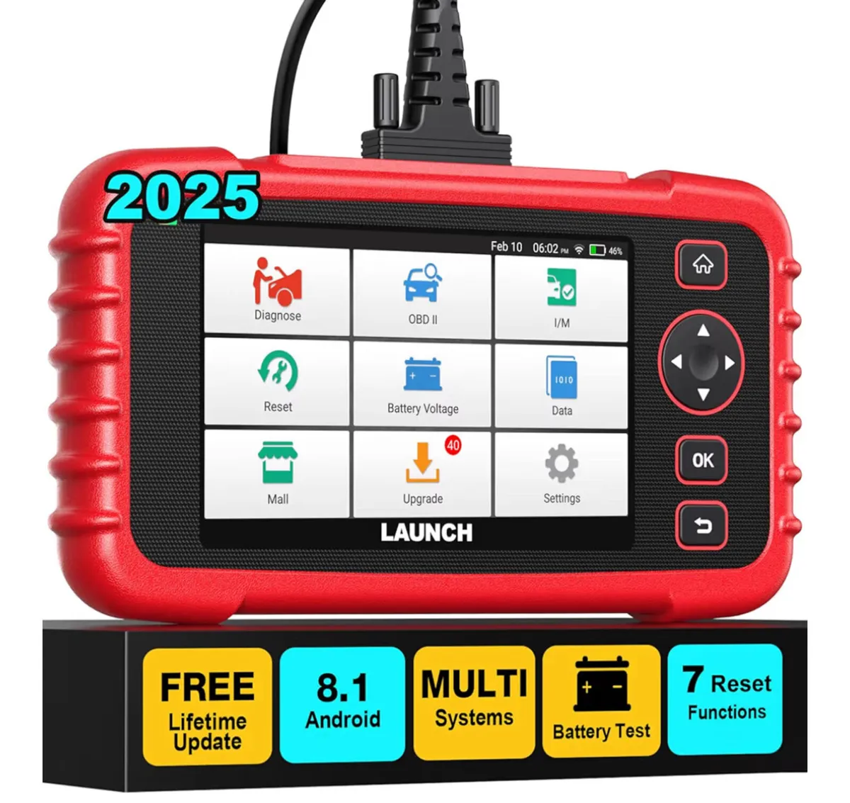 Launch 123x car /van diagnostics tool NEW - Image 4