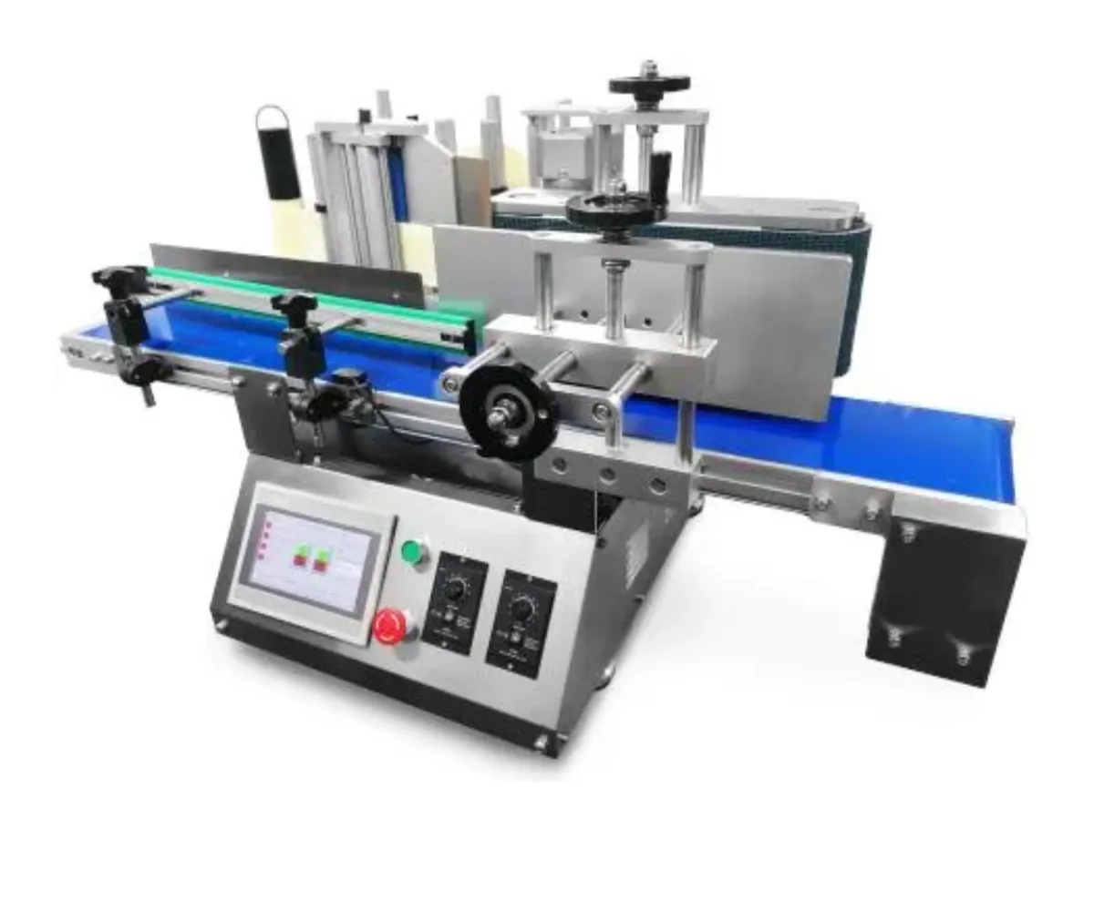 Automatic desktop round bottle labeler - Image 2