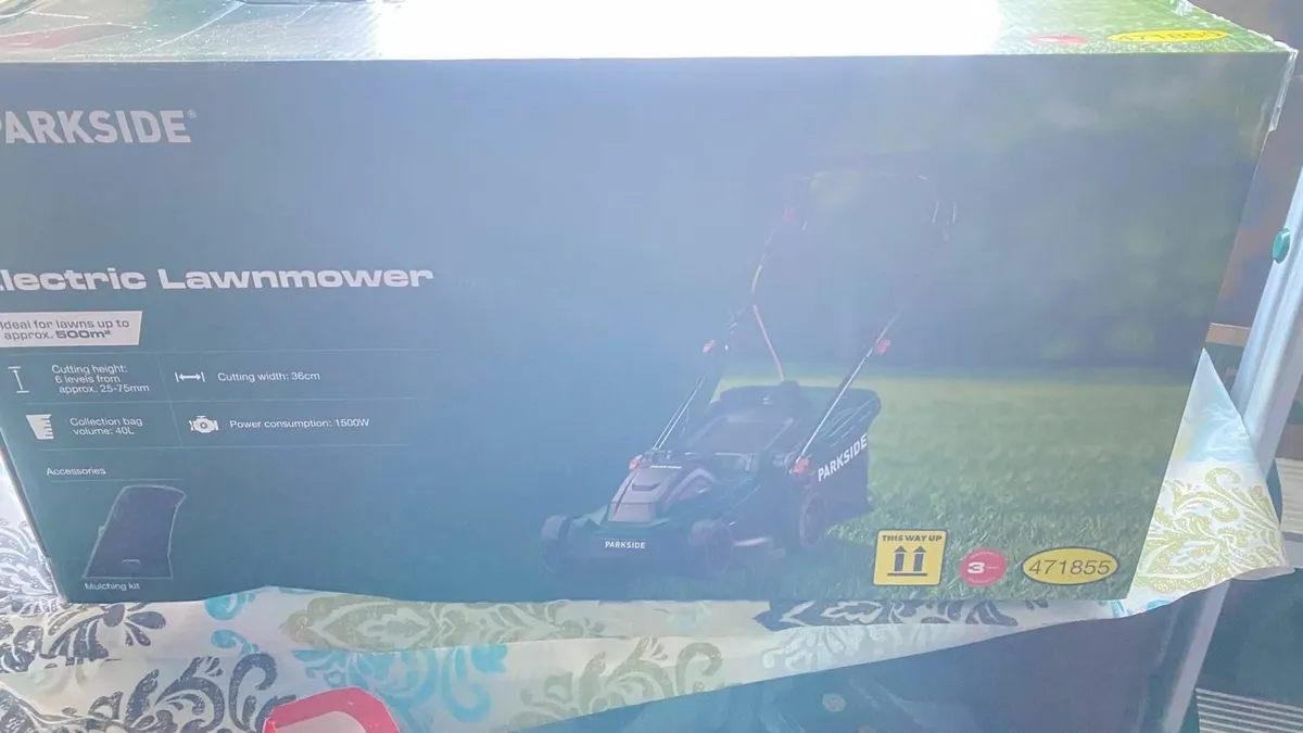 Electric Lawnmower not used - Image 2