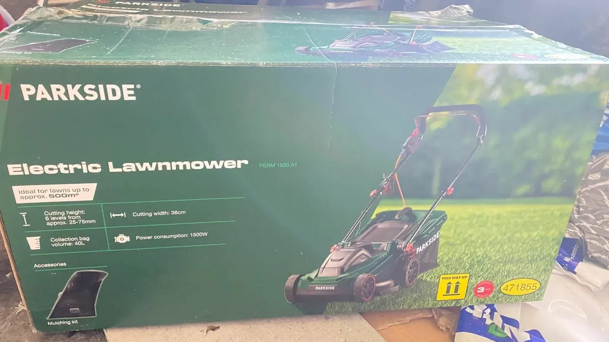 Electric Lawnmower not used - Image 1