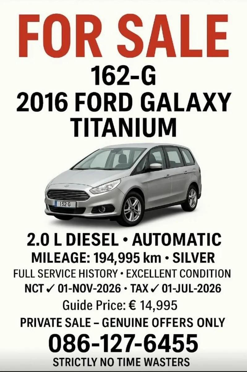 Ford Galaxy 2016 - Image 2
