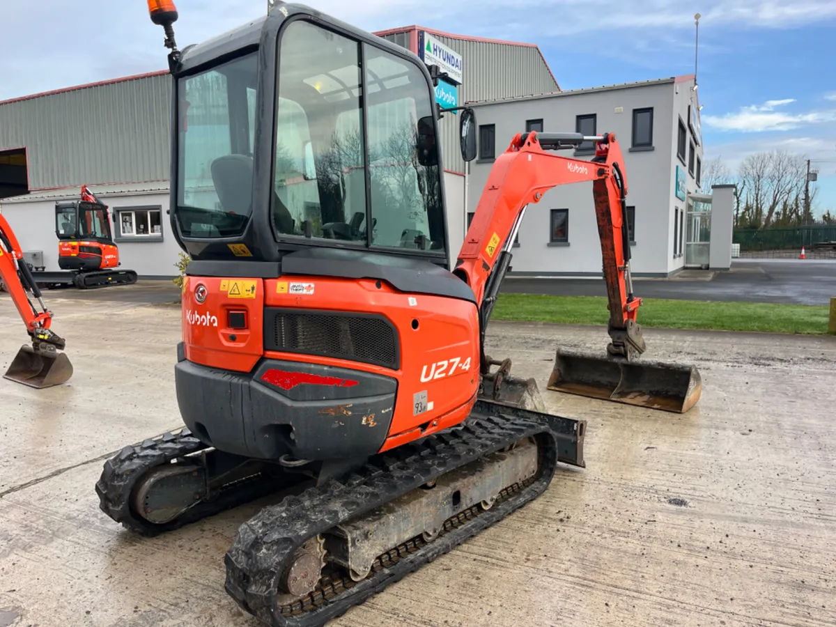 2017 Kubota U27-4 - Image 4