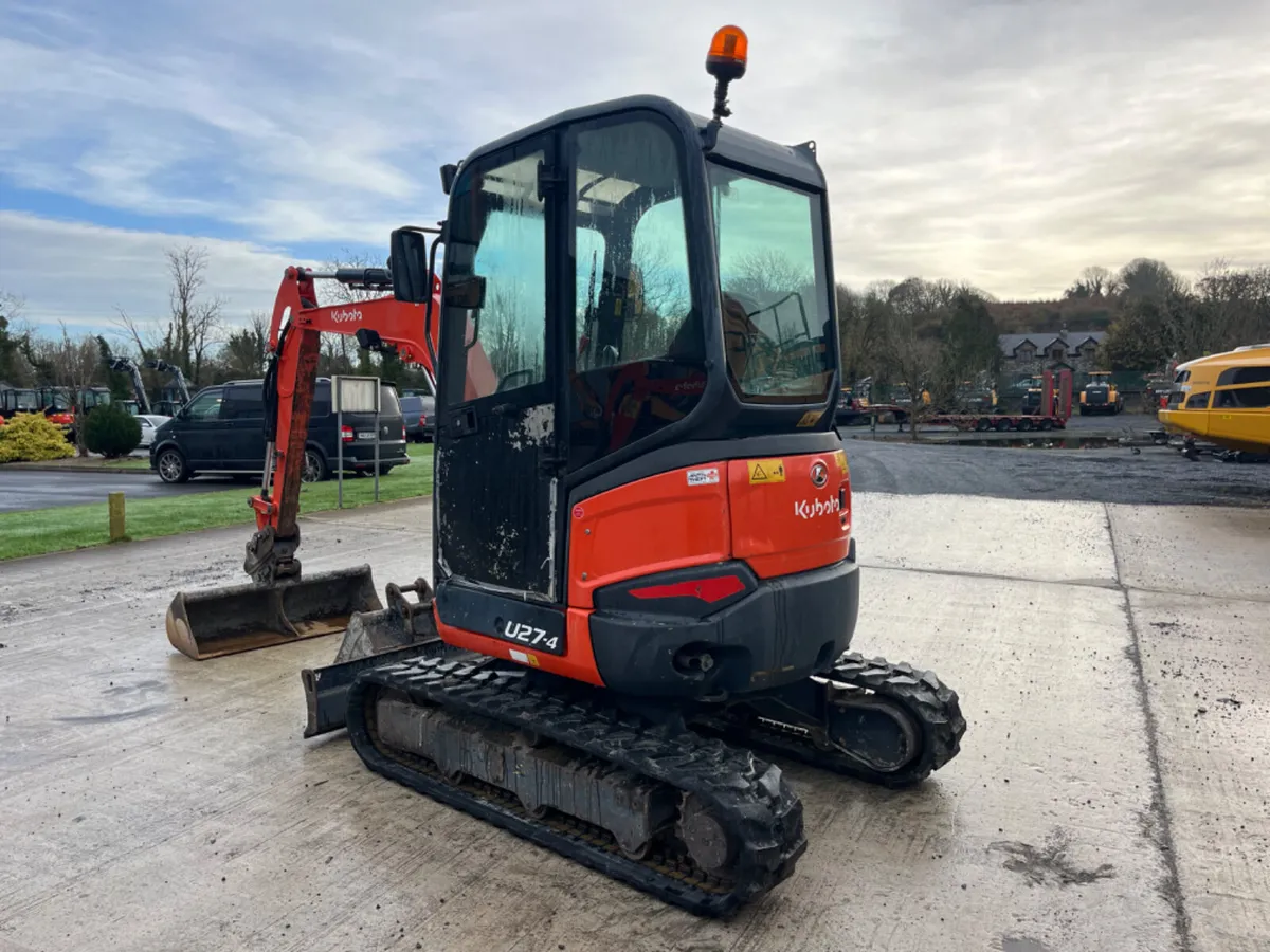 2017 Kubota U27-4 - Image 3