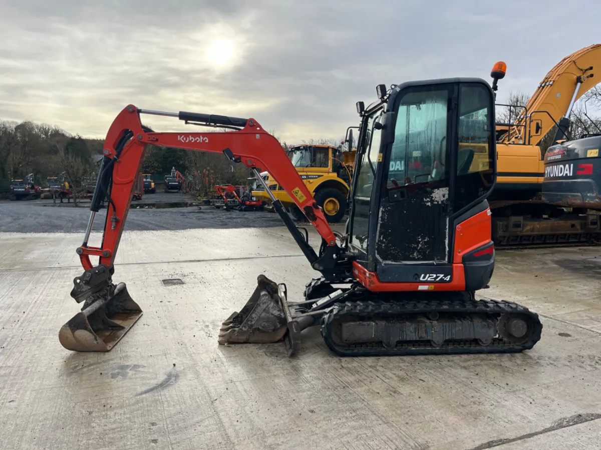 2017 Kubota U27-4 - Image 1