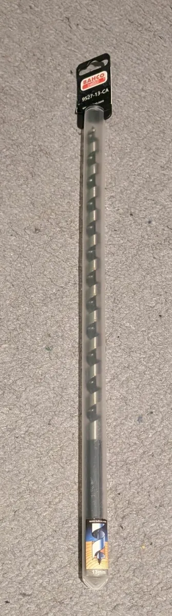 New 40cm length Bahco Auger Drill Bit 13mm diam - Image 1