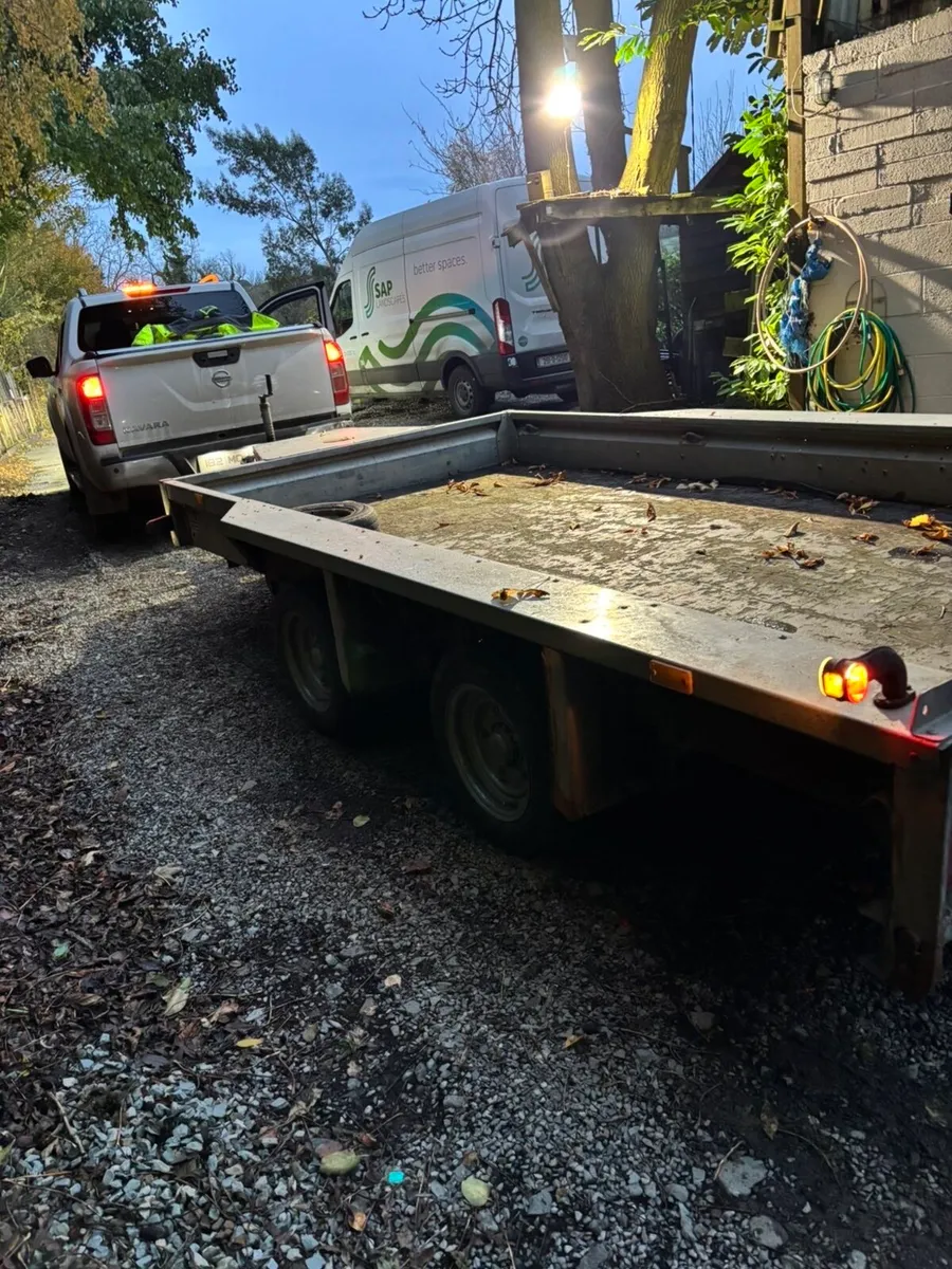 12x6 Ifor Williams plant trailer - Image 4