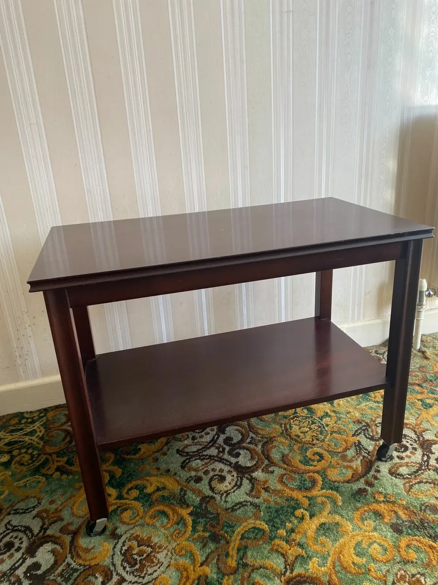 Mahogany TV Table or Coffee Table - Image 3