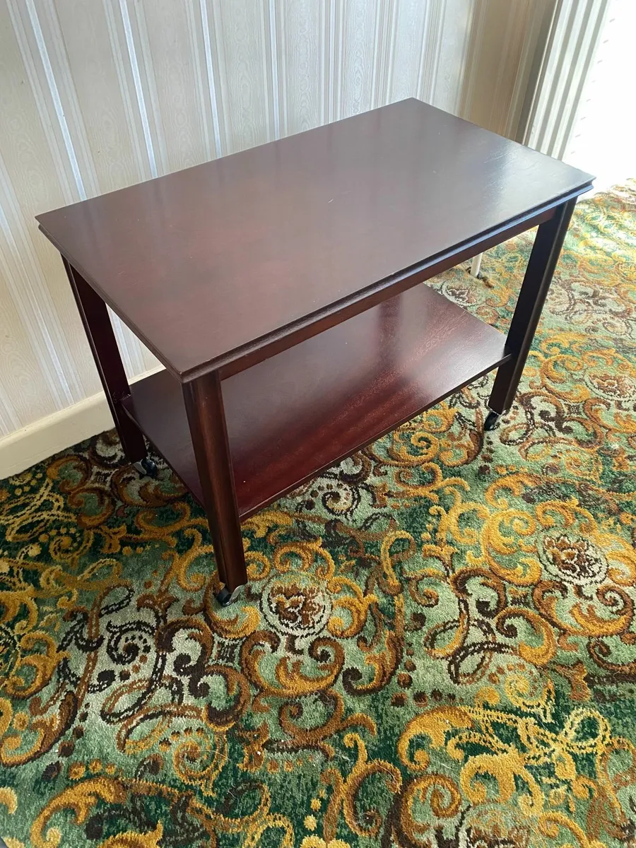 Mahogany TV Table or Coffee Table - Image 4