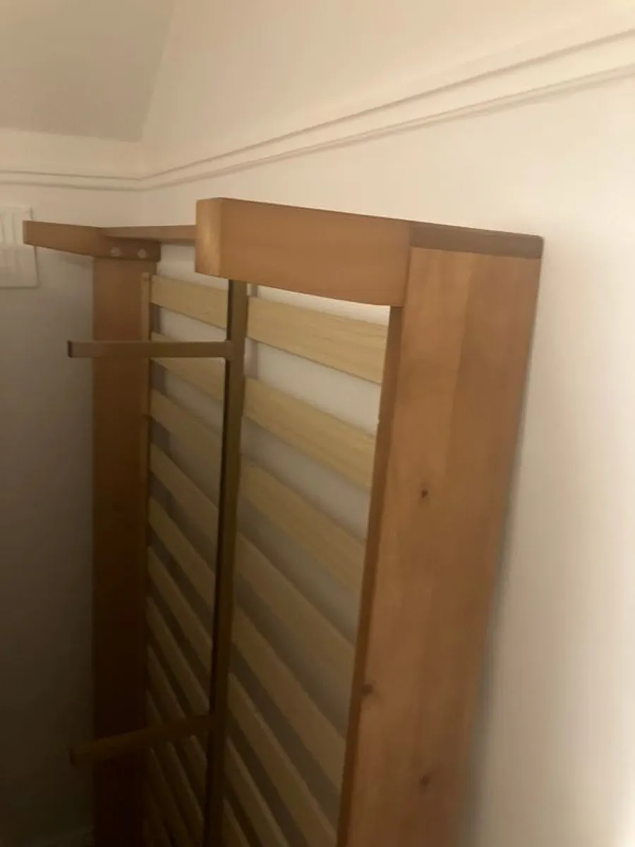 Double Bed Frame and Mattress - Image 2