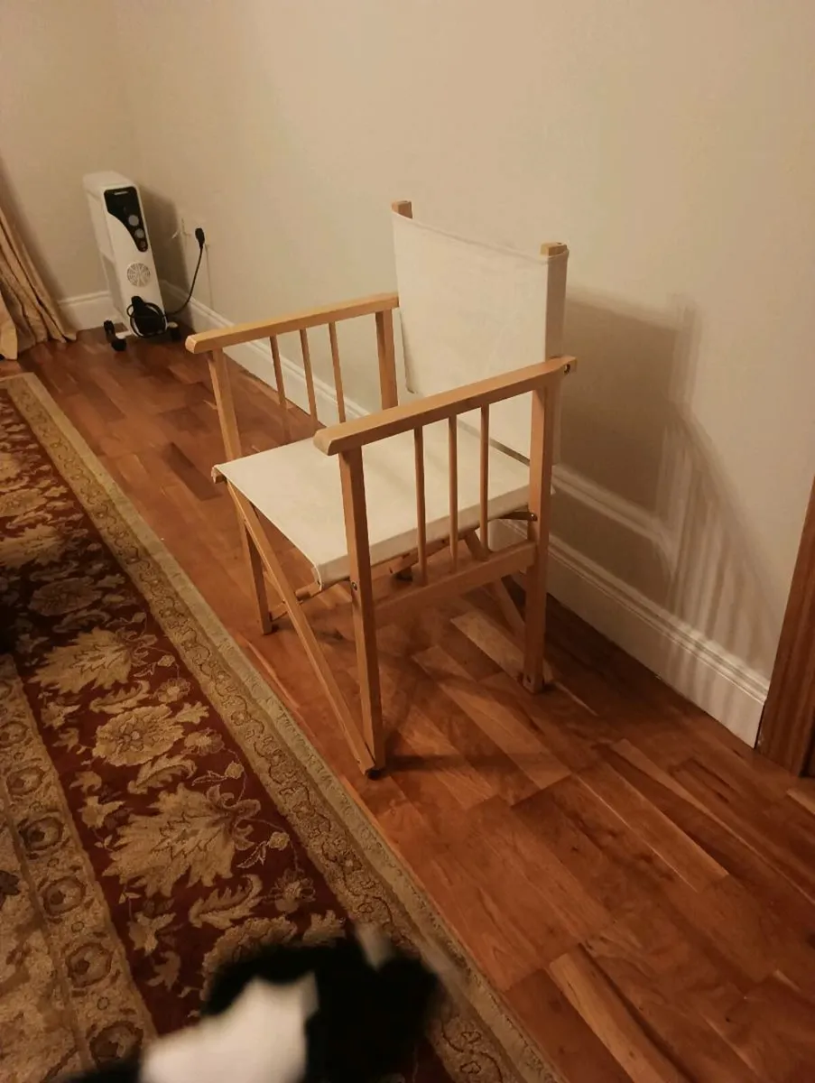 Director chair like new 30EURO - Image 1
