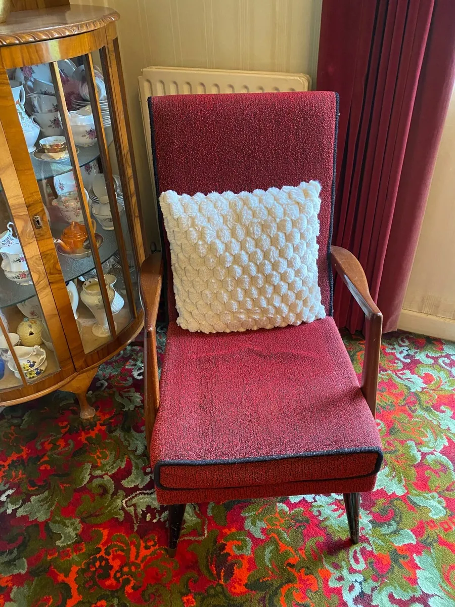 2 High-Back Armchairs - Image 3