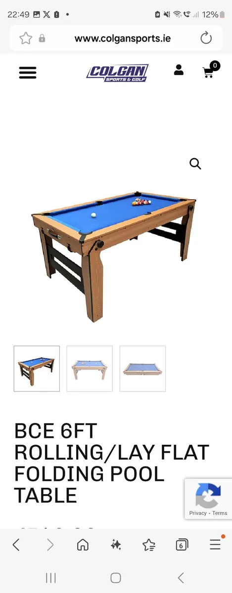 BCE 6ft Pool Table - Image 4