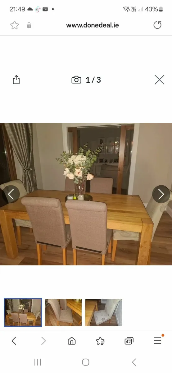 Table and Chairs - Image 1