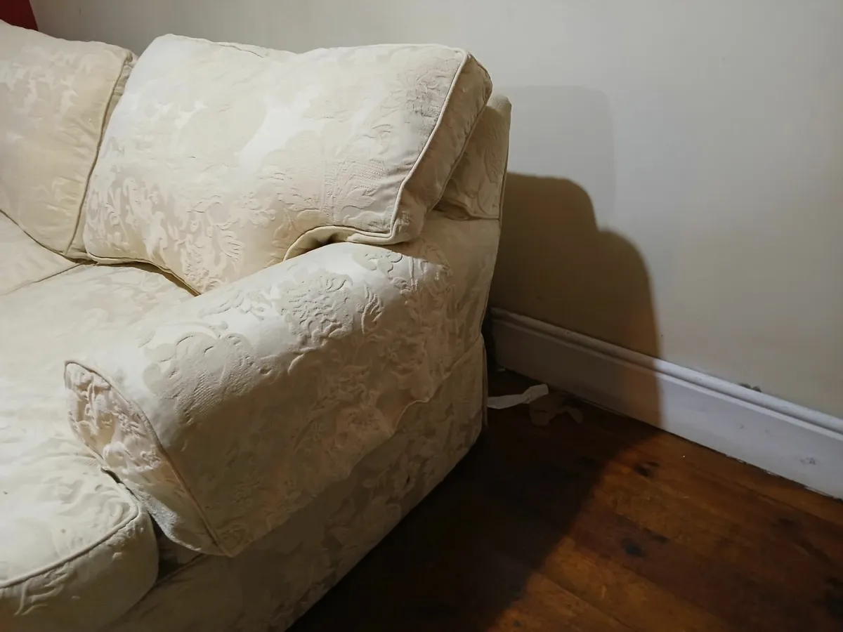 Cream Sofa - Image 1