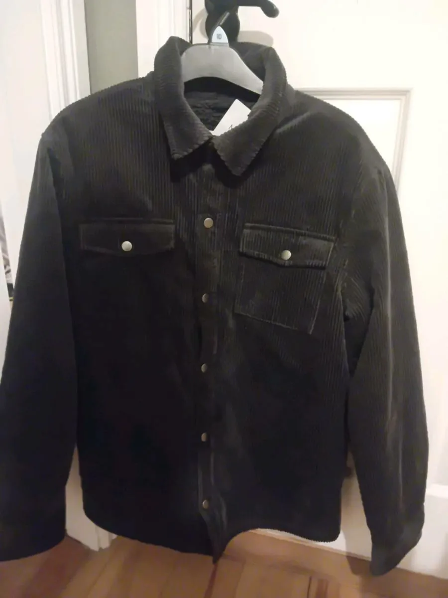 Button up wooly jumper