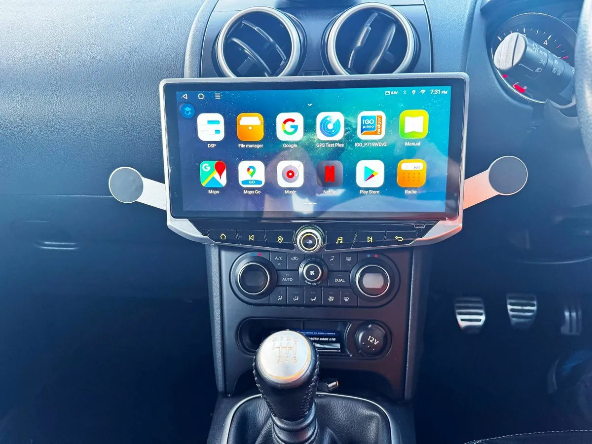 Nissan Qashqai Carplay Android Radio Wide Screen - Image 2