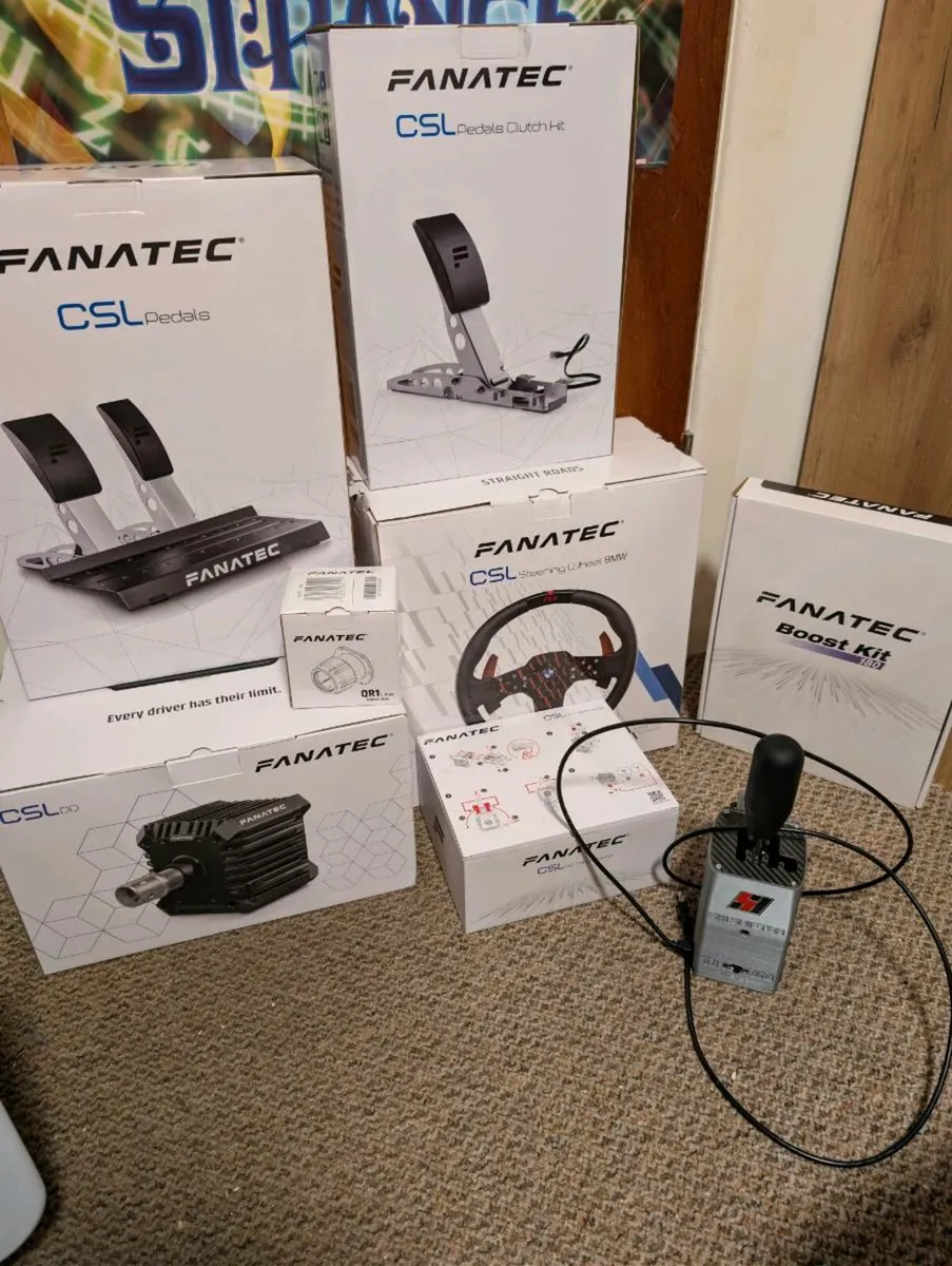 🏎️ Fanatec CSL DD 8 Nm Complete Sim Racing Setup - Image 1