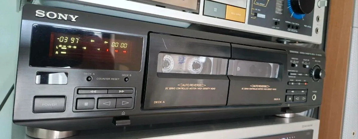 Sony TC-WE405 Twin Stereo Cassette Deck - Image 2