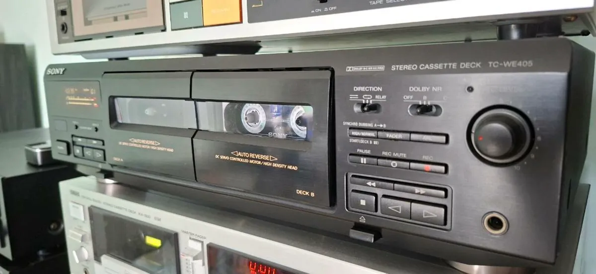 Sony TC-WE405 Twin Stereo Cassette Deck - Image 3