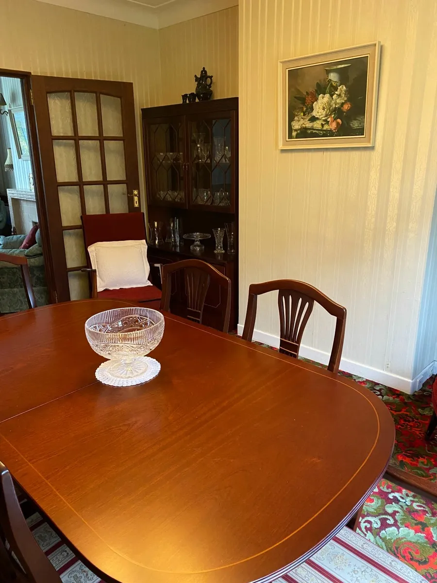 Large Floral Picture with Cream Frame - Image 2