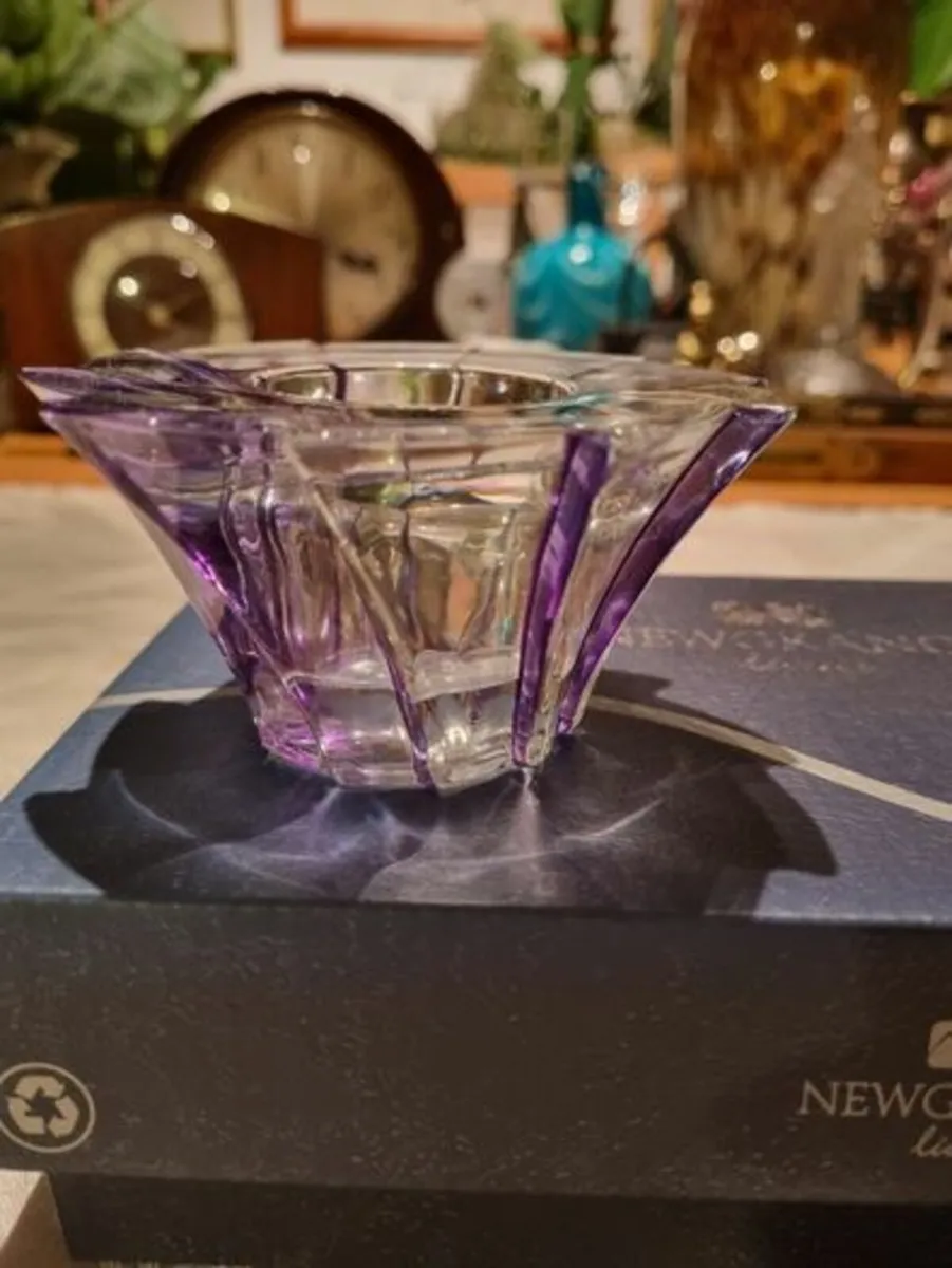 Two crystal candlesticks NEWGRANGE - Image 3