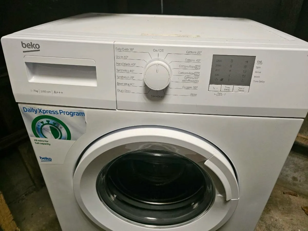 Beko washing machine 7kg - Image 3