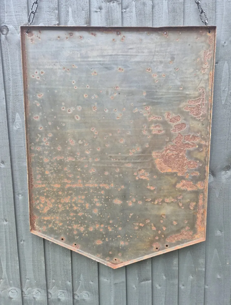 Circa 1958 Double Sided MICHELIN Enamel Sign - Image 2