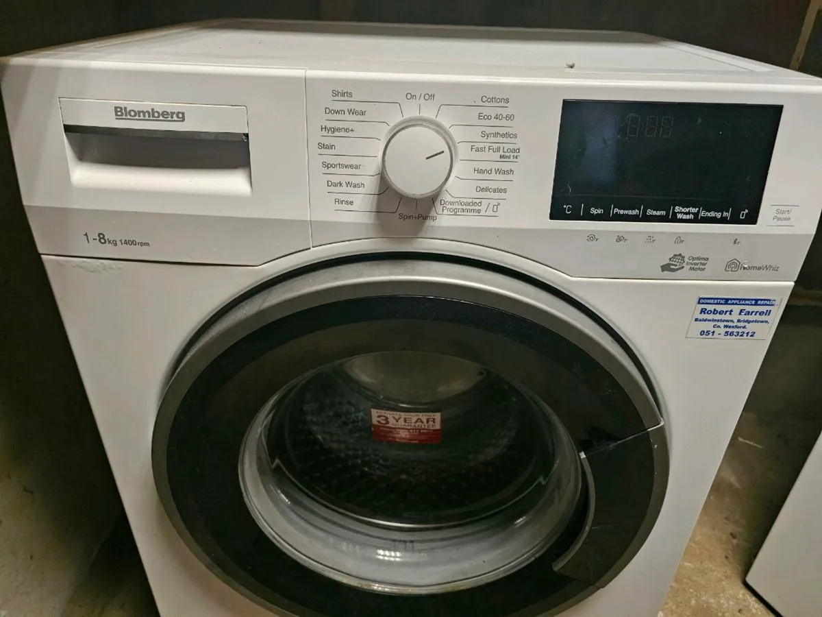 Washing machine 8kg - Image 1