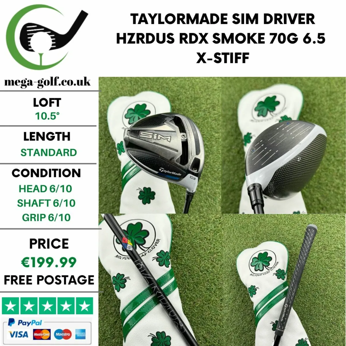 Taylormade Sim Driver / 10.5° / X-Stiff - Image 1