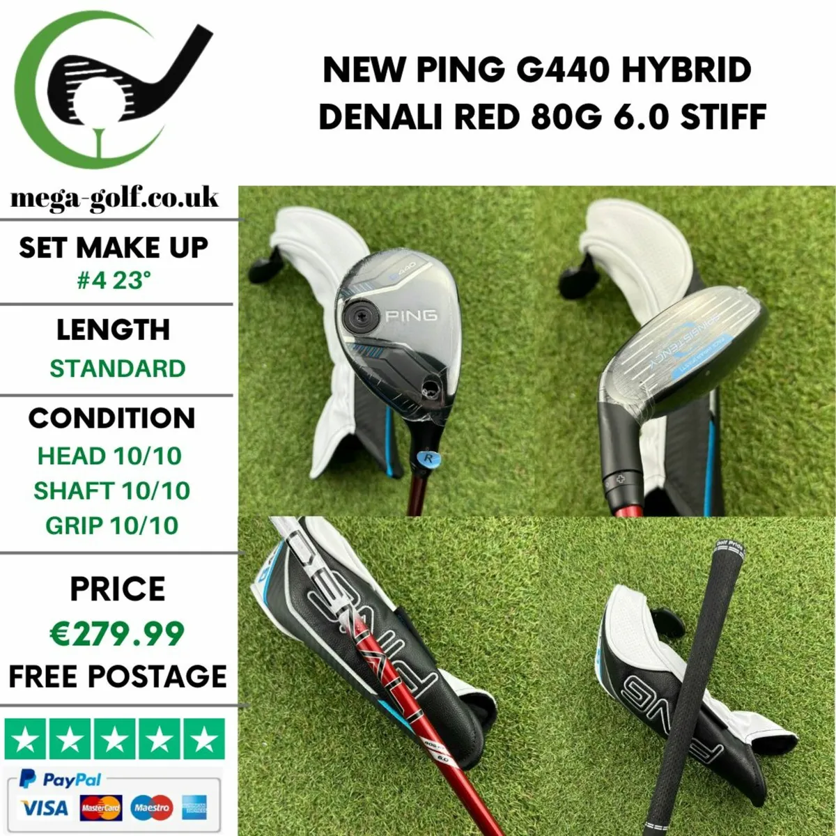 New Ping G440 Hybrid / #4 23° / Stiff - Image 1