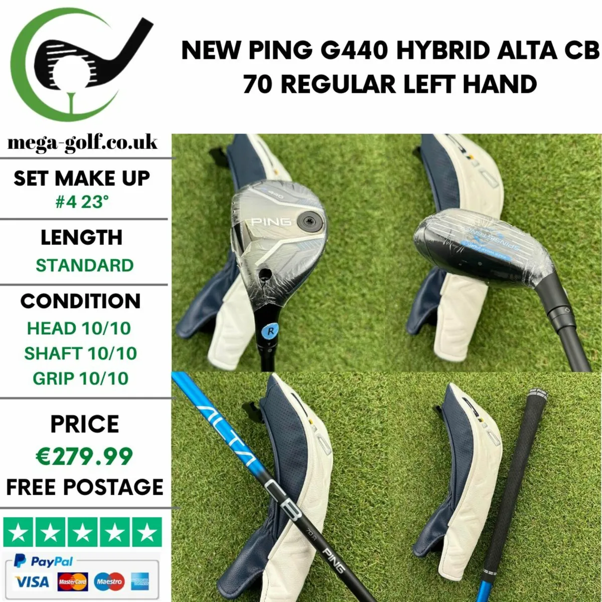 New Ping G440 Hybrid / #4 23° / Alta CB 70 Regular - Image 1