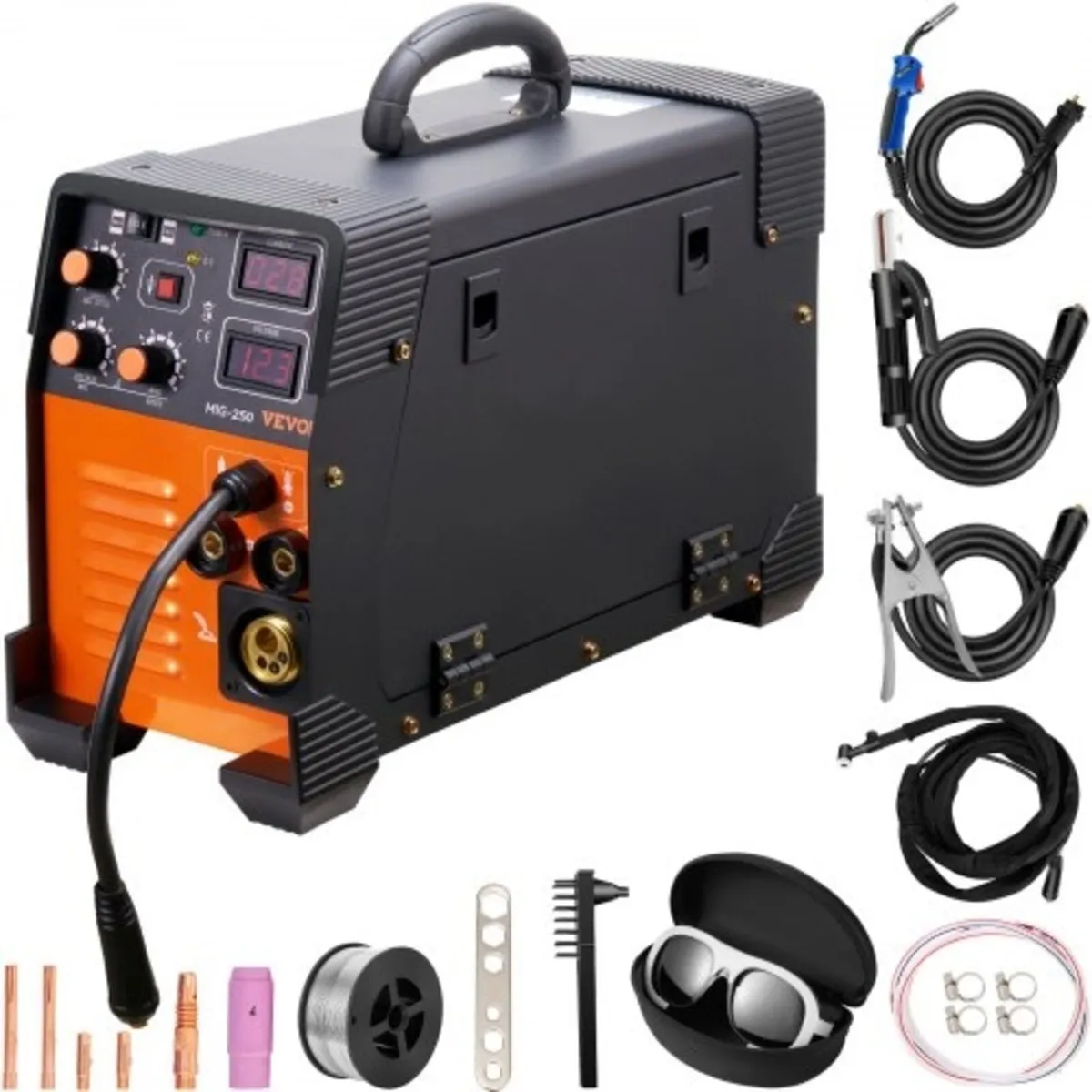 MIG Welder 250 Amp MIG TIG Arc Welder 3 in 1 Welde - Image 1