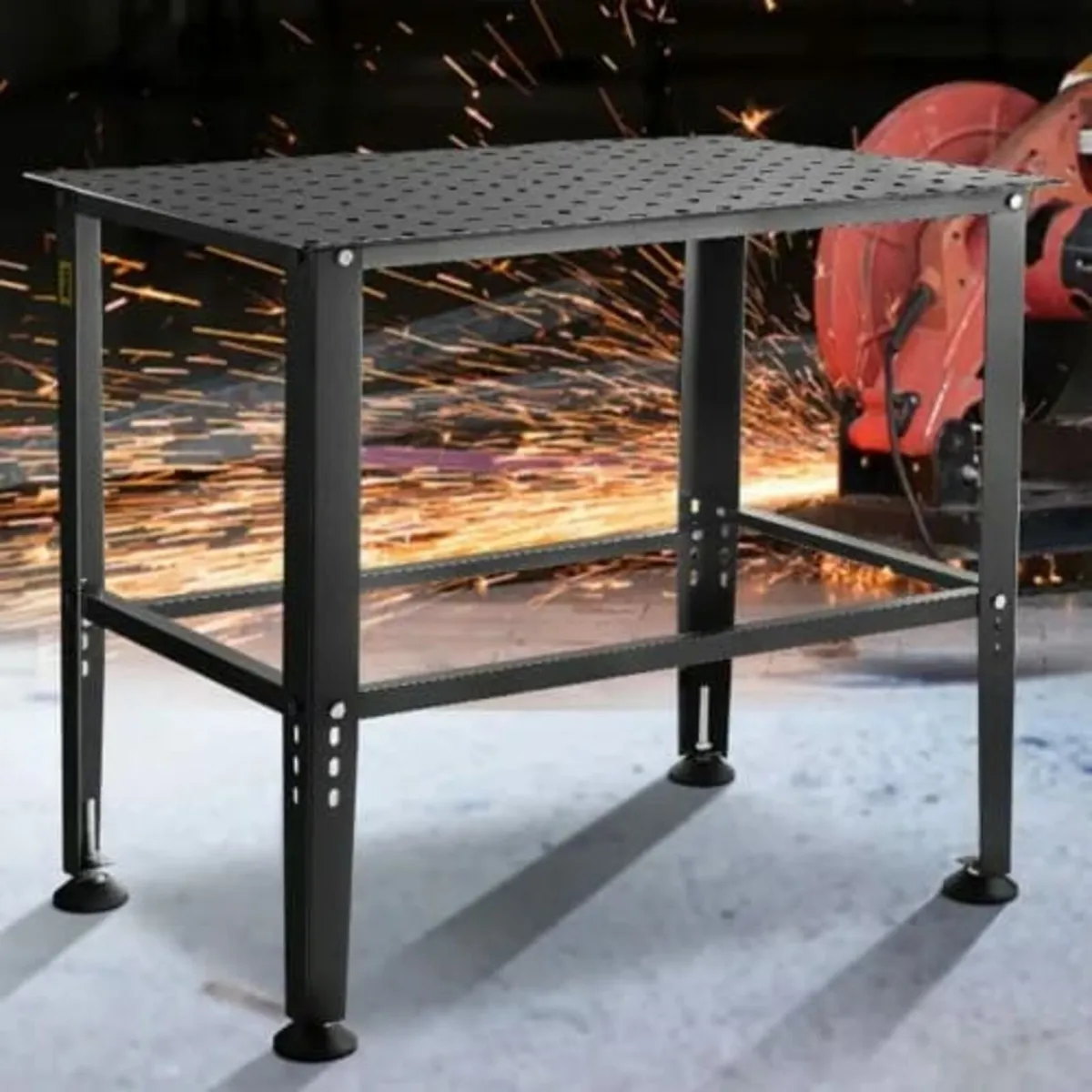 Welding Table 36" x 24", 800LBS Capacity Welding W - Image 2