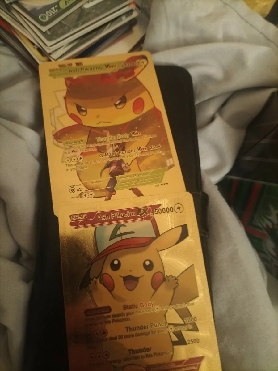 GOLD FOIL POKEMON CARDS SPANISH - Image 3