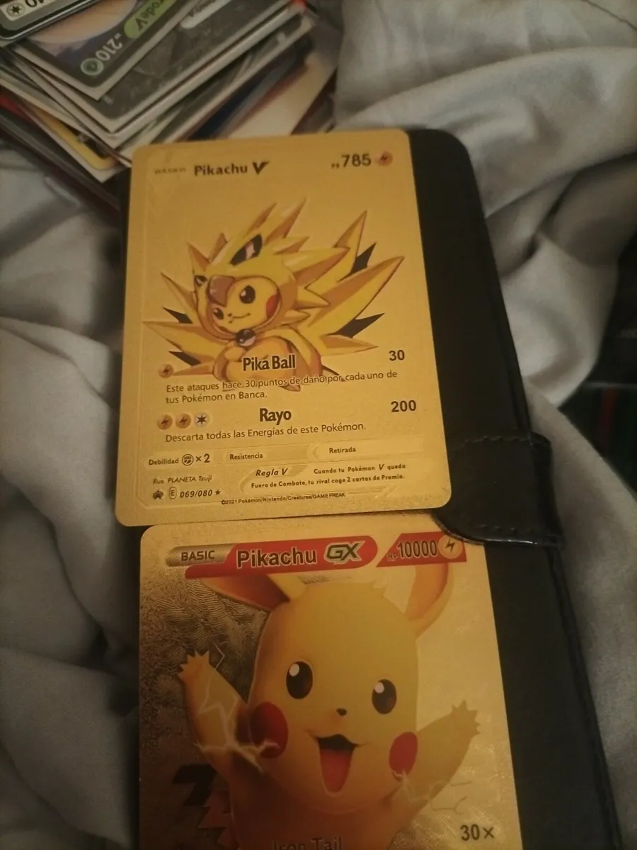 GOLD FOIL POKEMON CARDS SPANISH - Image 4