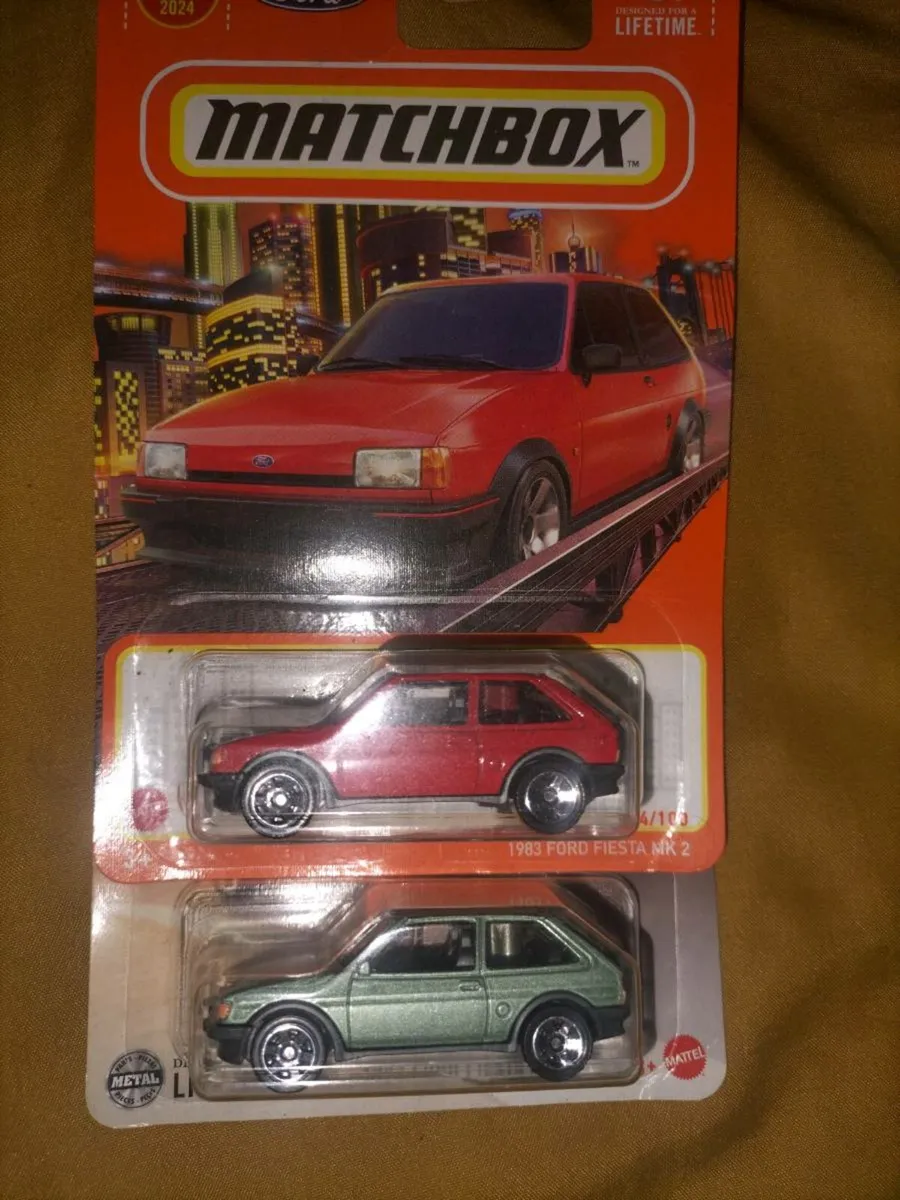2 MATCHBOX FORD FIESTA XR2 1983 MODELS